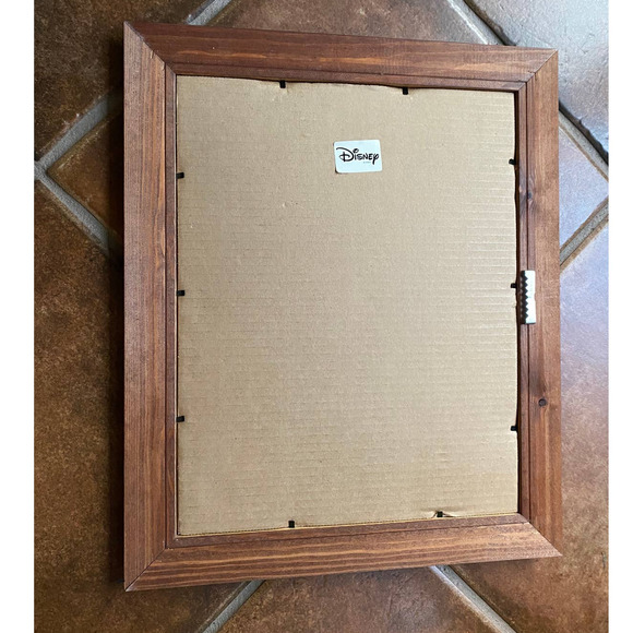 Disney Exclusive Litograph Custom Wood Frames - Picture 6 of 6